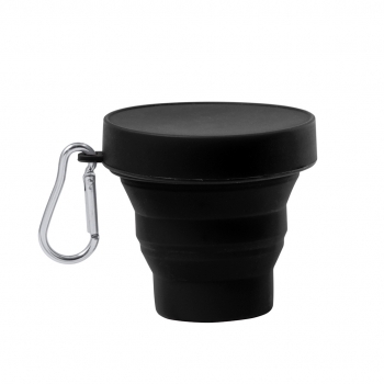 Vaso plegable telescópico de silicona 160 ml