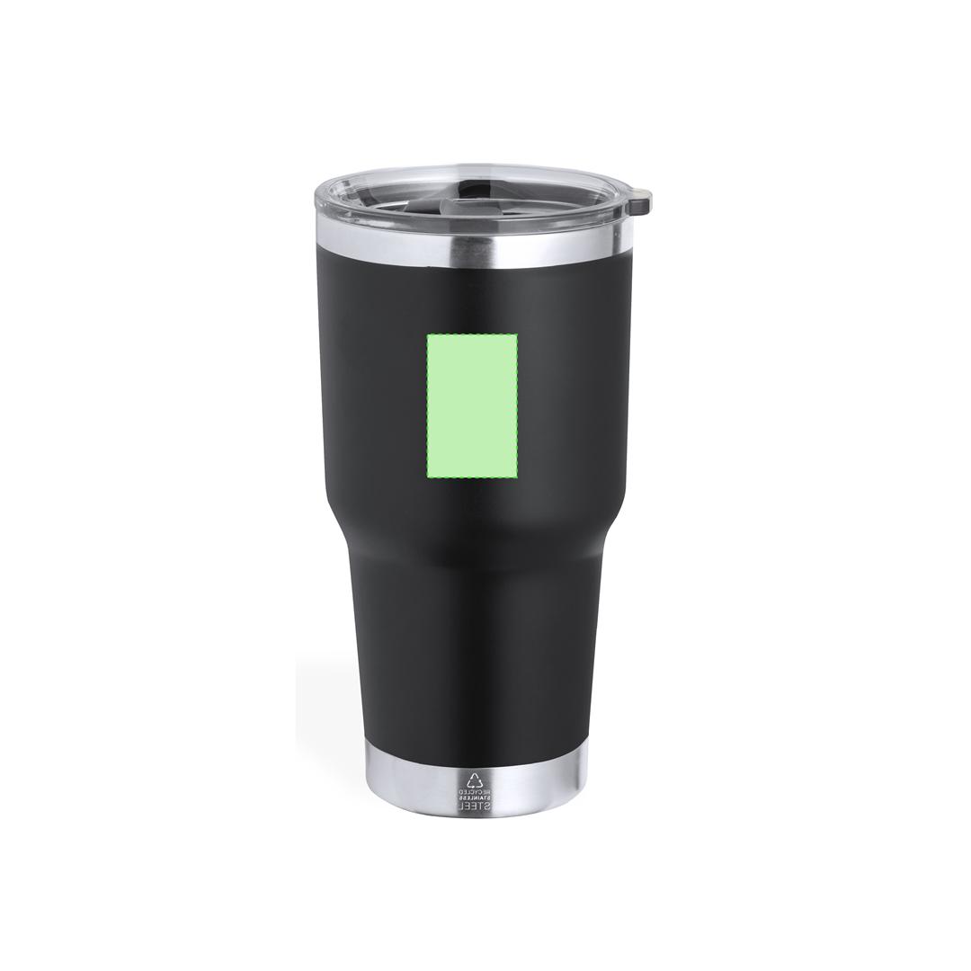 Vaso térmico eco de acero inoxidable reciclado 600 ml
