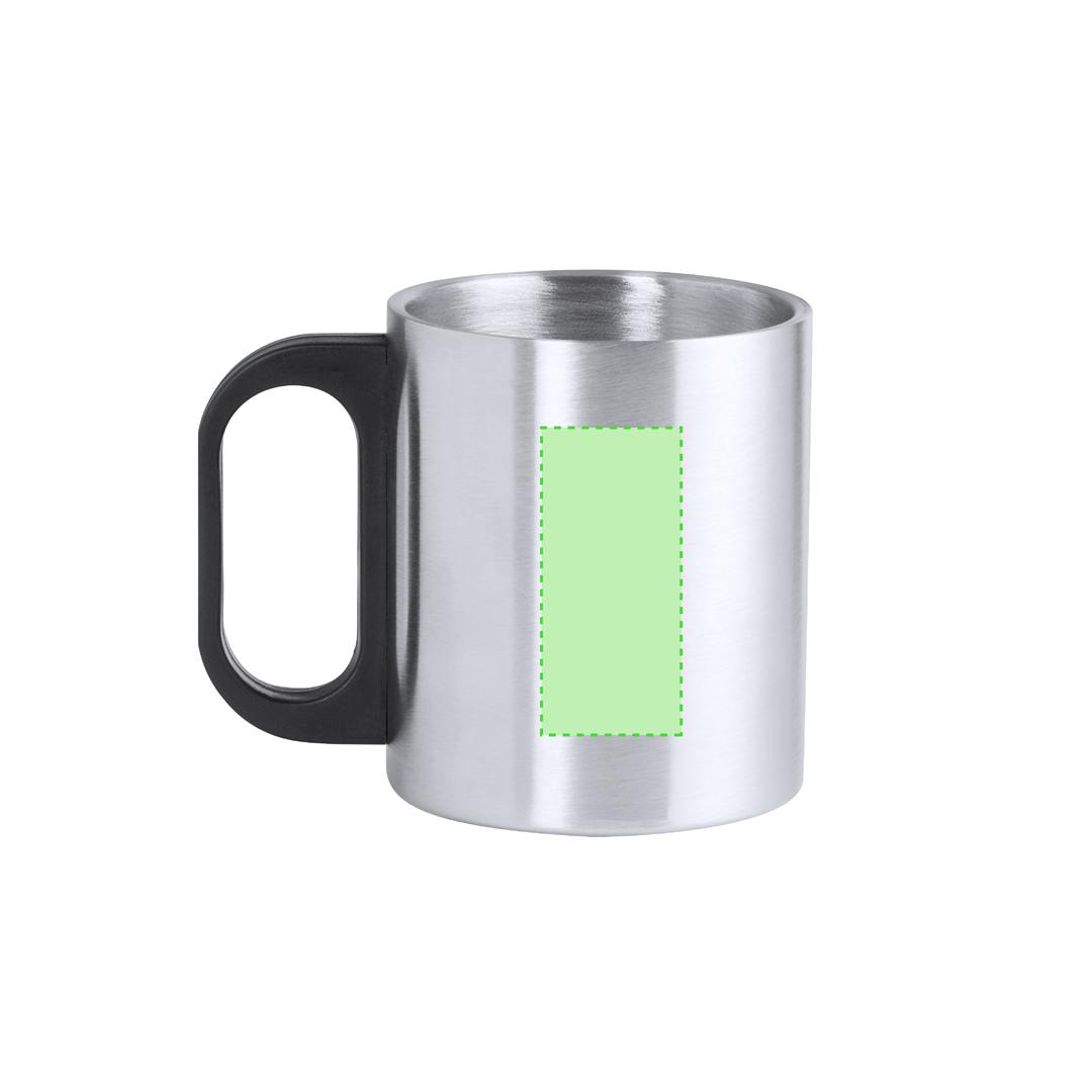 Taza compacta de acero inoxidable reciclado 300 ml