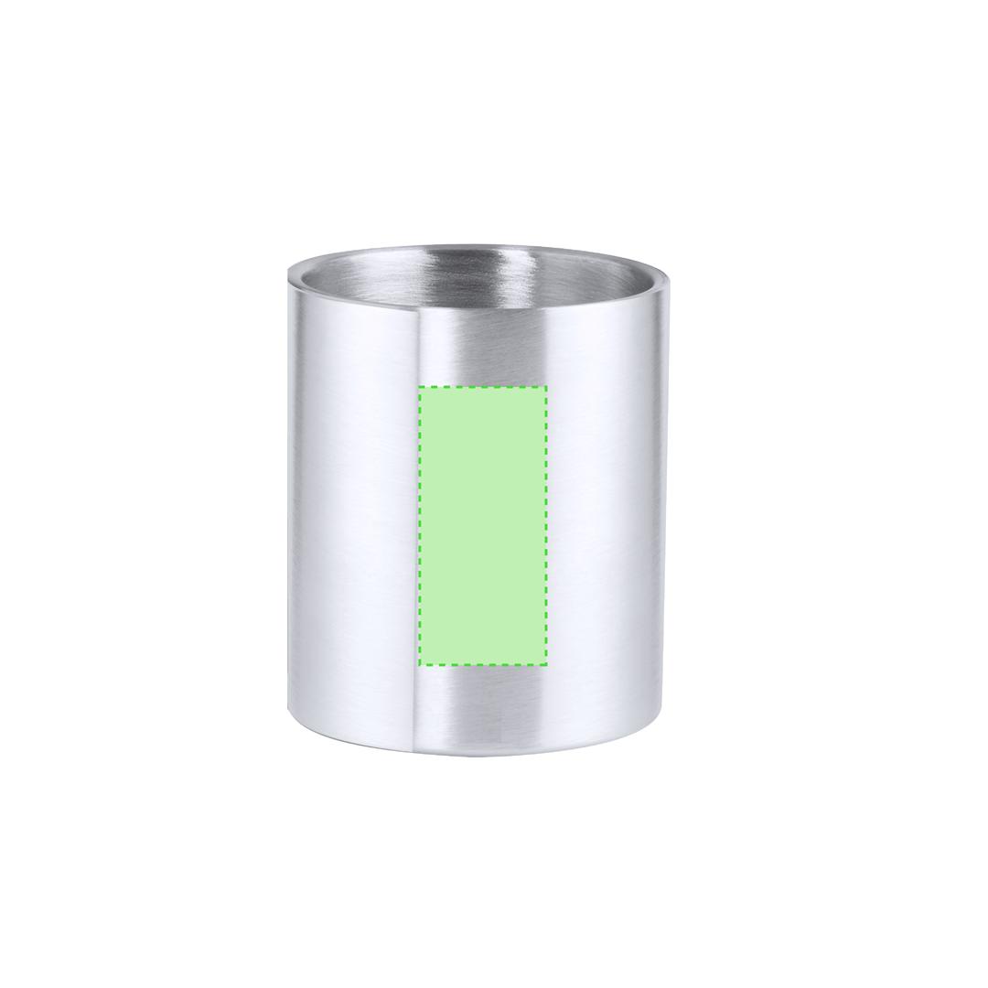 Taza compacta de acero inoxidable reciclado 300 ml