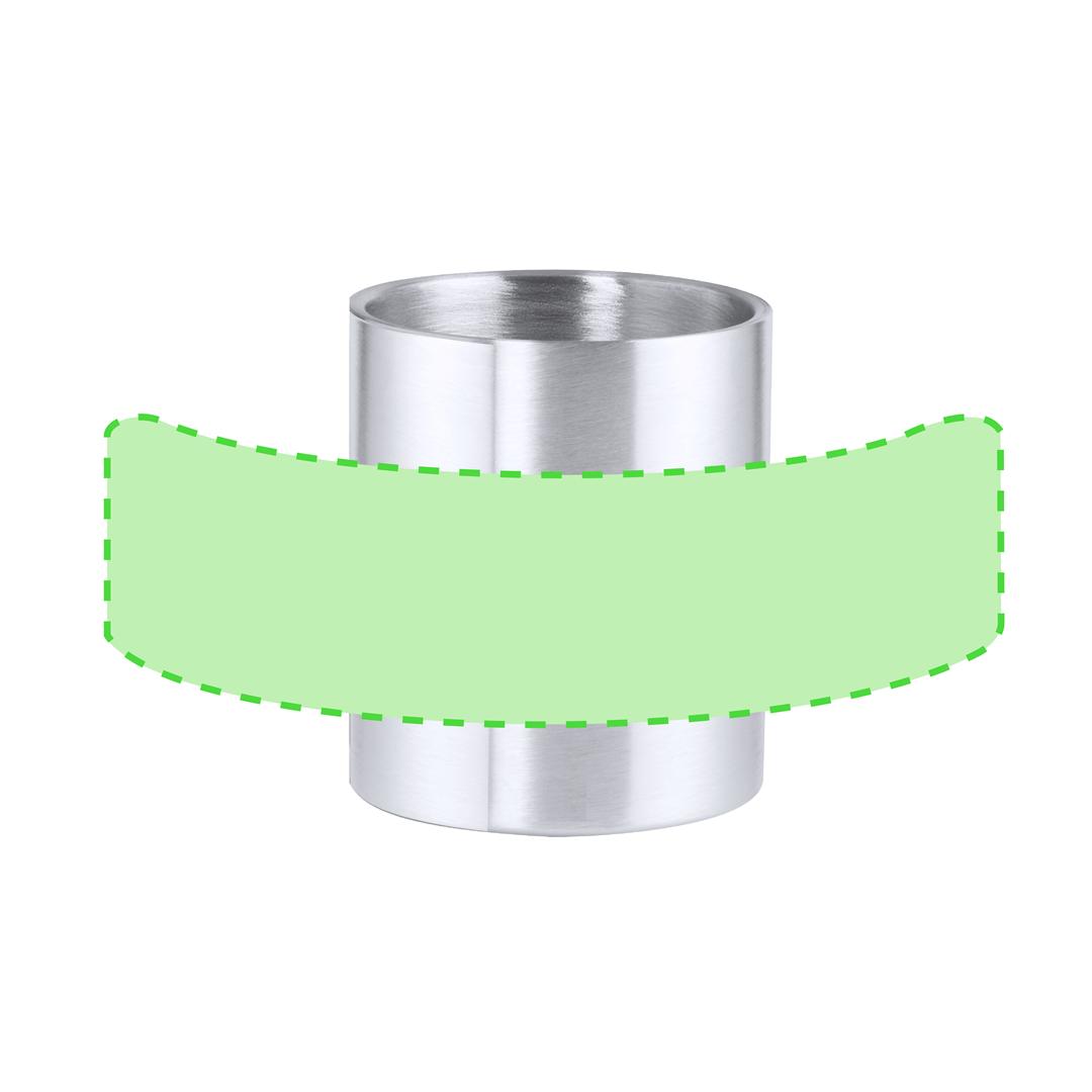 Taza compacta de acero inoxidable reciclado 300 ml