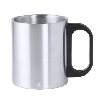 Taza compacta de acero inoxidable reciclado 300 ml