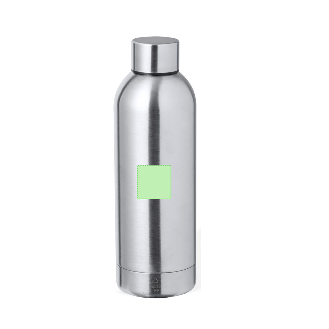 Botella térmica clásica de acero inoxidable reciclado 500 ml