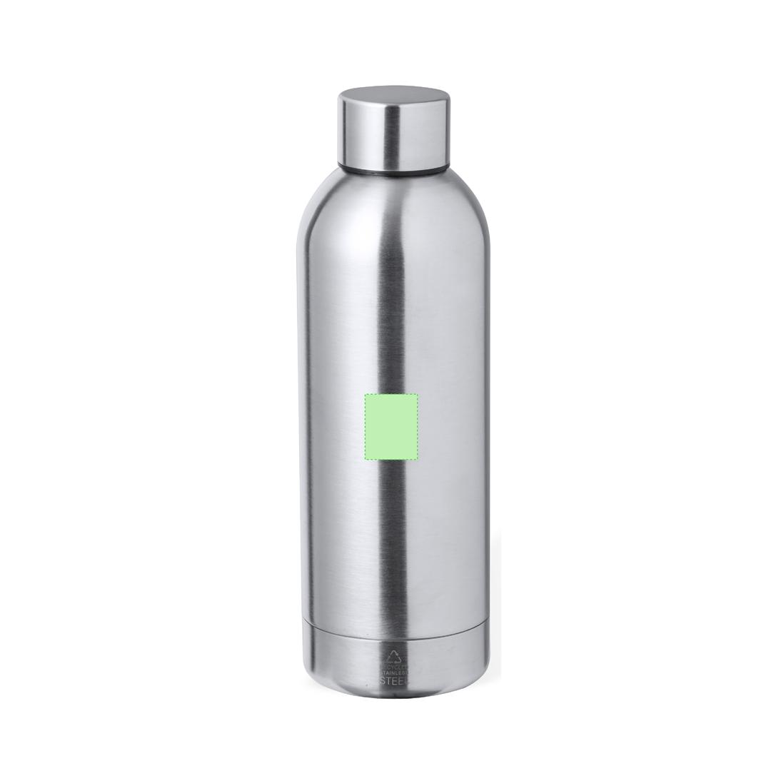 Botella térmica clásica de acero inoxidable reciclado 500 ml