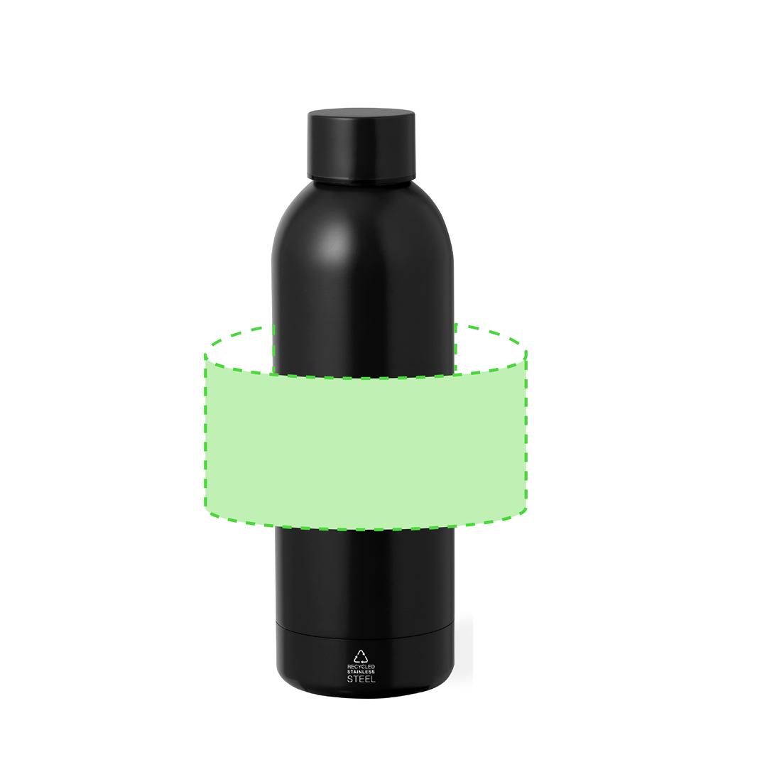 Bidón térmico de acero inoxidable reciclado 550 ml