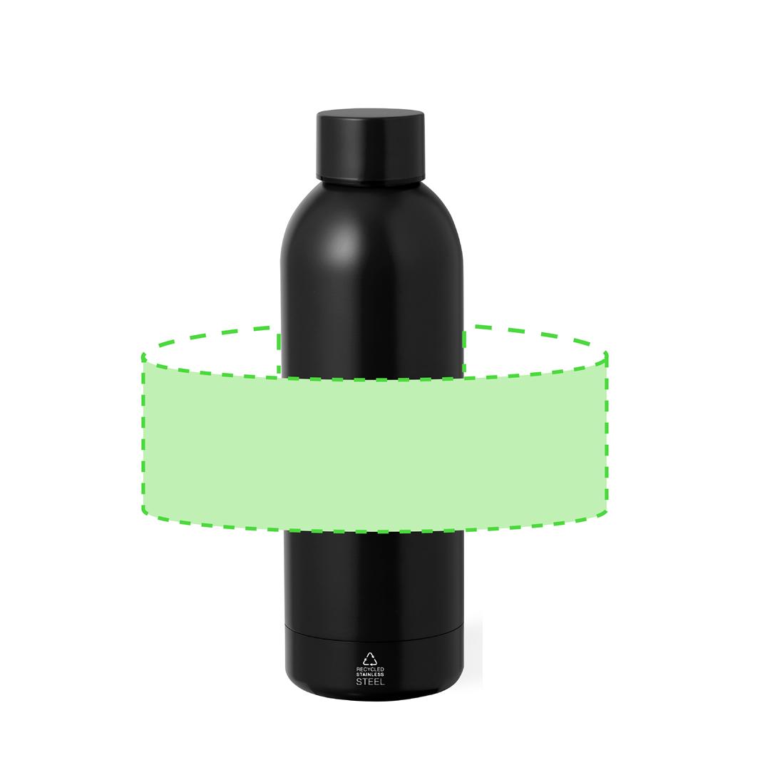 Bidón térmico de acero inoxidable reciclado 550 ml