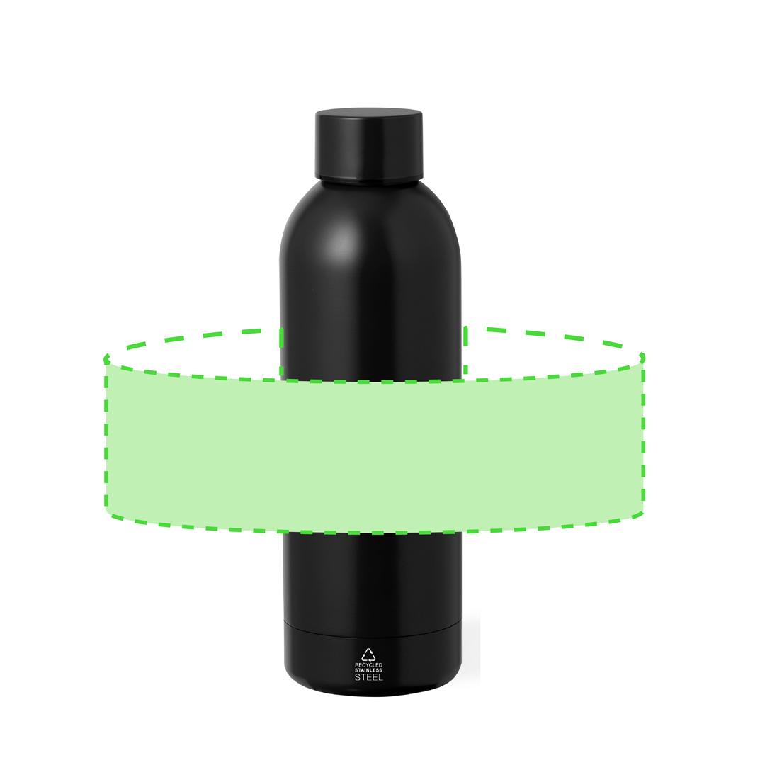 Bidón térmico de acero inoxidable reciclado 550 ml