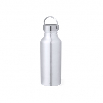 Bidón cilíndrico clásico de aluminio reciclado 650 ml