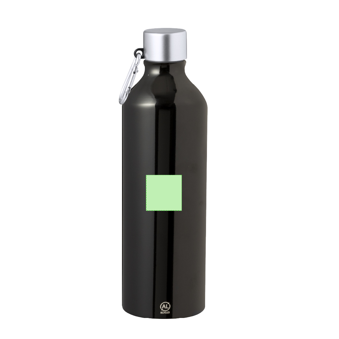 Bidón masivo ultraligero de aluminio reciclado 800 ml