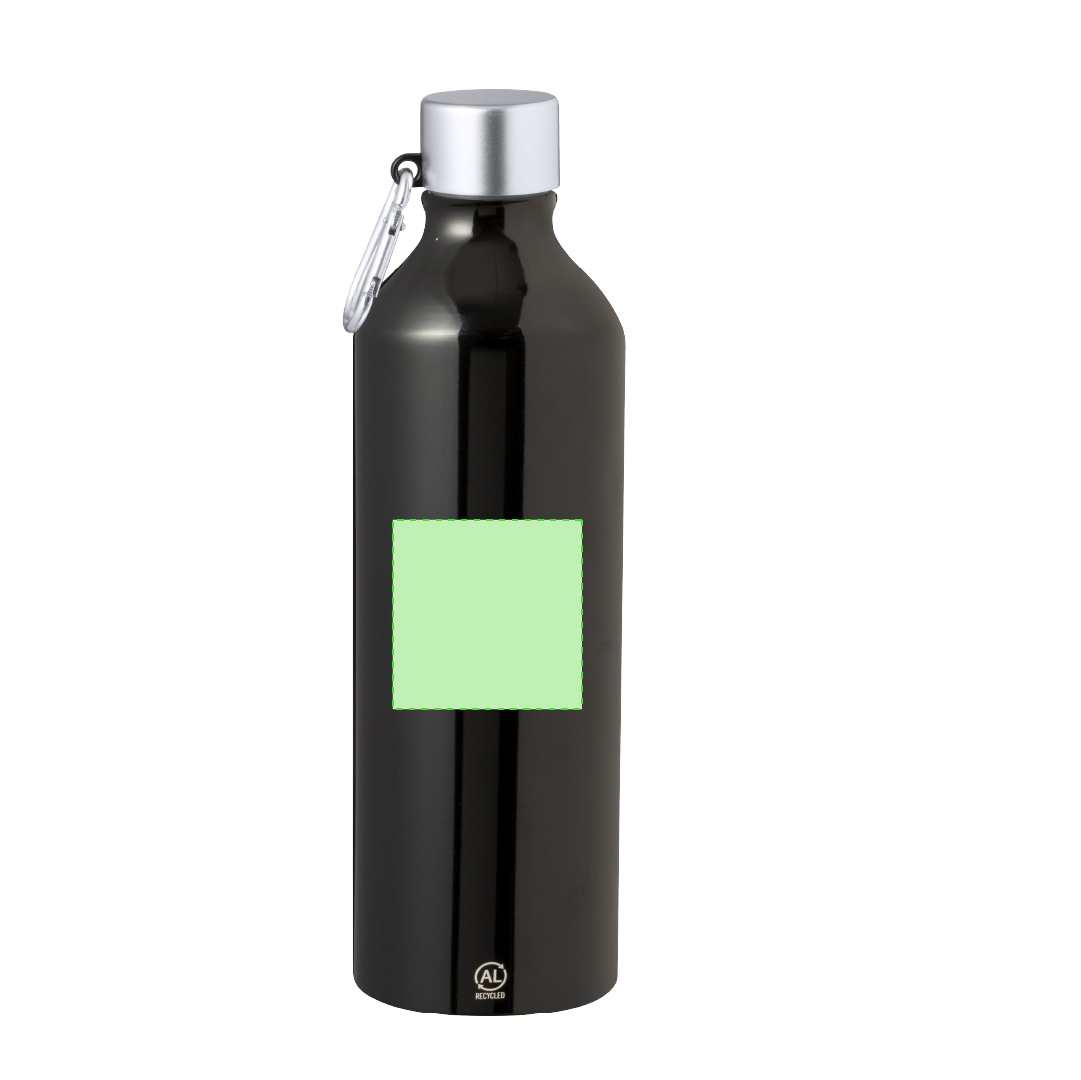 Bidón masivo ultraligero de aluminio reciclado 800 ml
