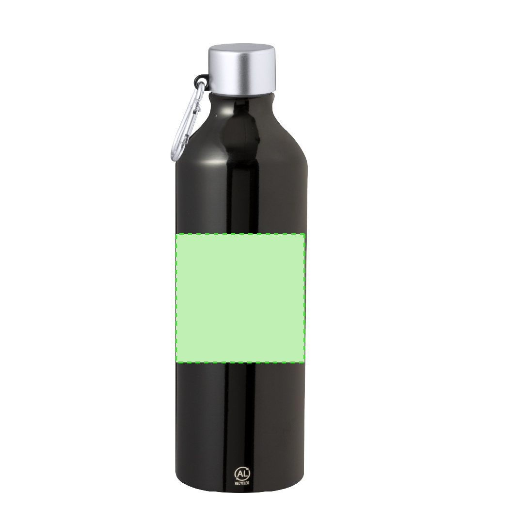 Bidón masivo ultraligero de aluminio reciclado 800 ml