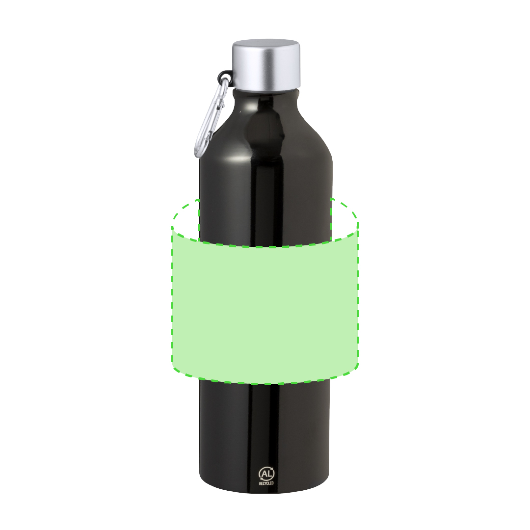 Bidón masivo ultraligero de aluminio reciclado 800 ml