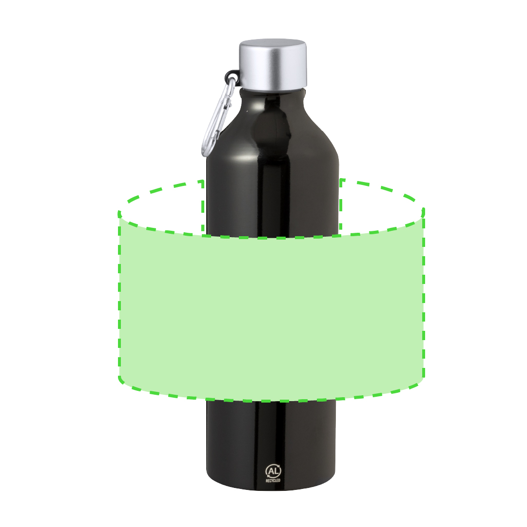 Bidón masivo ultraligero de aluminio reciclado 800 ml