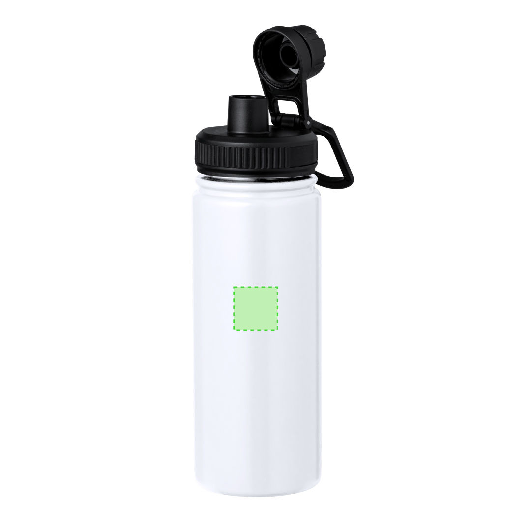 Bidón térmico deportivo base robusta acero inoxidable 550 ml