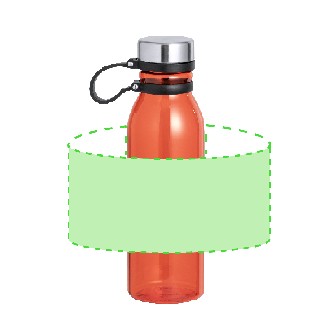 Bidón premium de RPET y acero inoxidable 830 ml