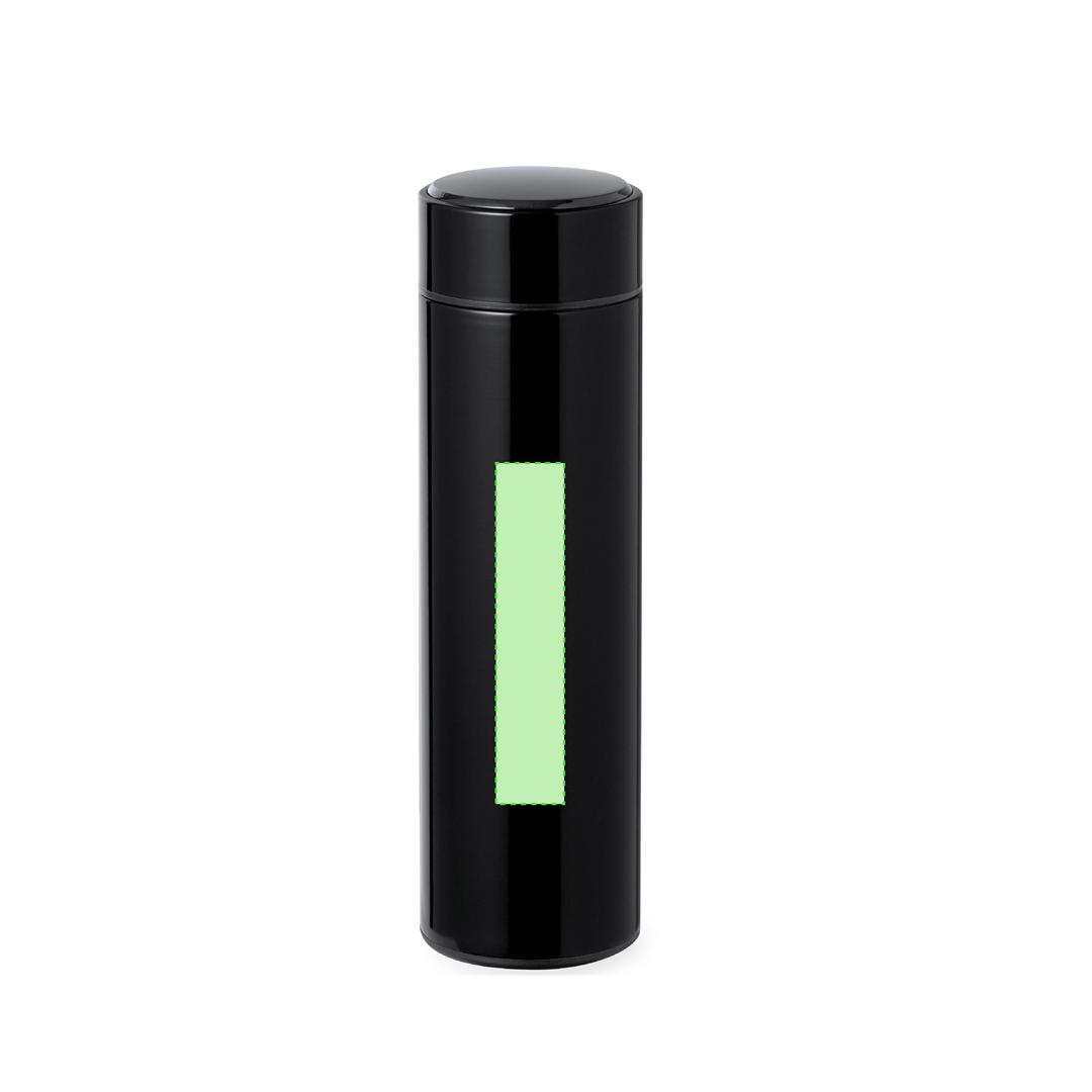 Termo inteligente de acero inoxidable con medidor táctil 450 ml