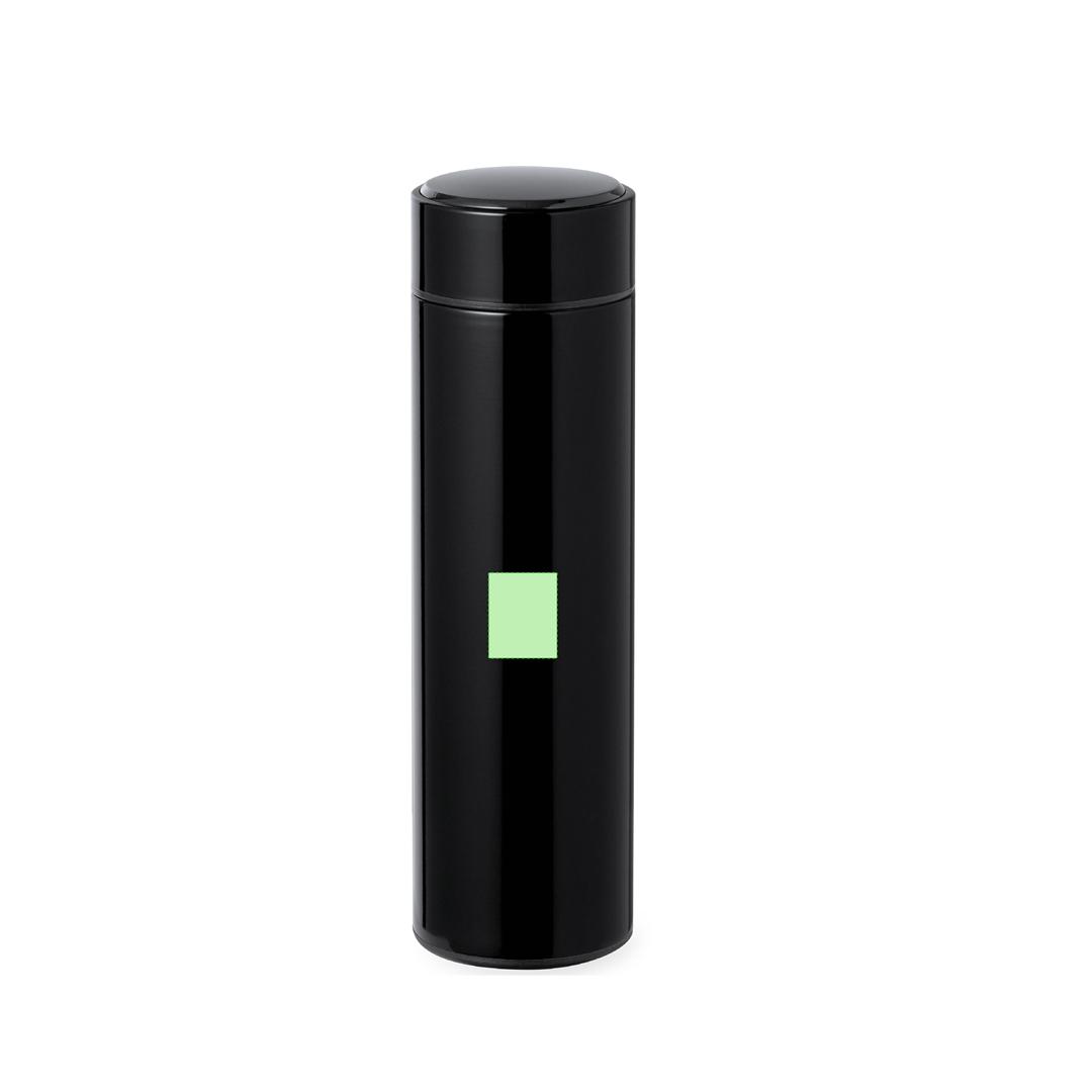 Termo inteligente de acero inoxidable con medidor táctil 450 ml