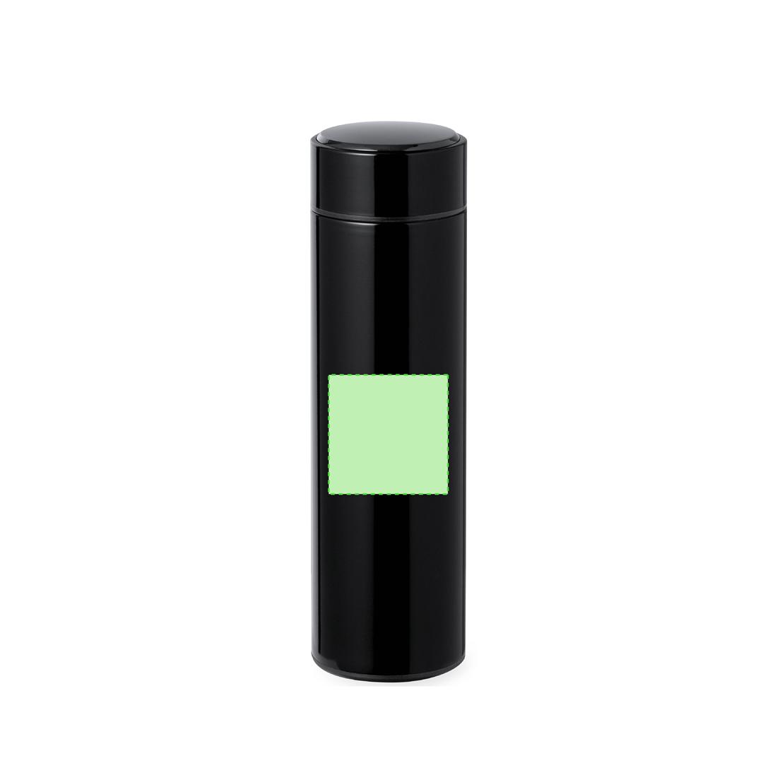 Termo inteligente de acero inoxidable con medidor táctil 450 ml