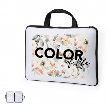 Funda para portátil de soft shell personalizable por sublimación
