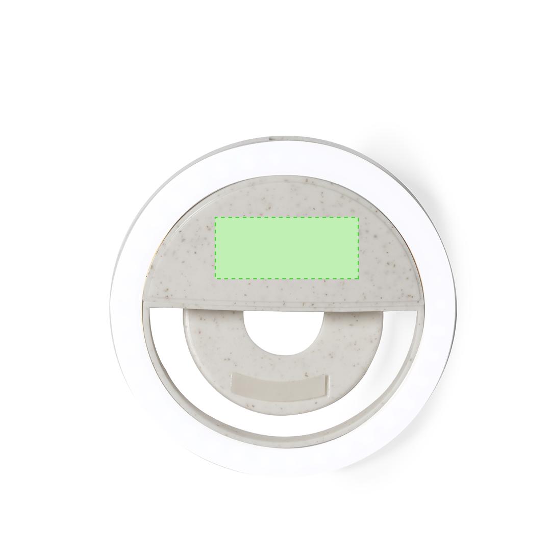 Anillo de luz selfie eco de caña de trigo (36 LEDs)
