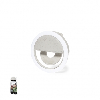 Anillo de luz selfie eco de caña de trigo (36 LEDs)