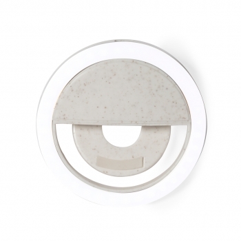 Anillo de luz selfie eco de caña de trigo (36 LEDs)
