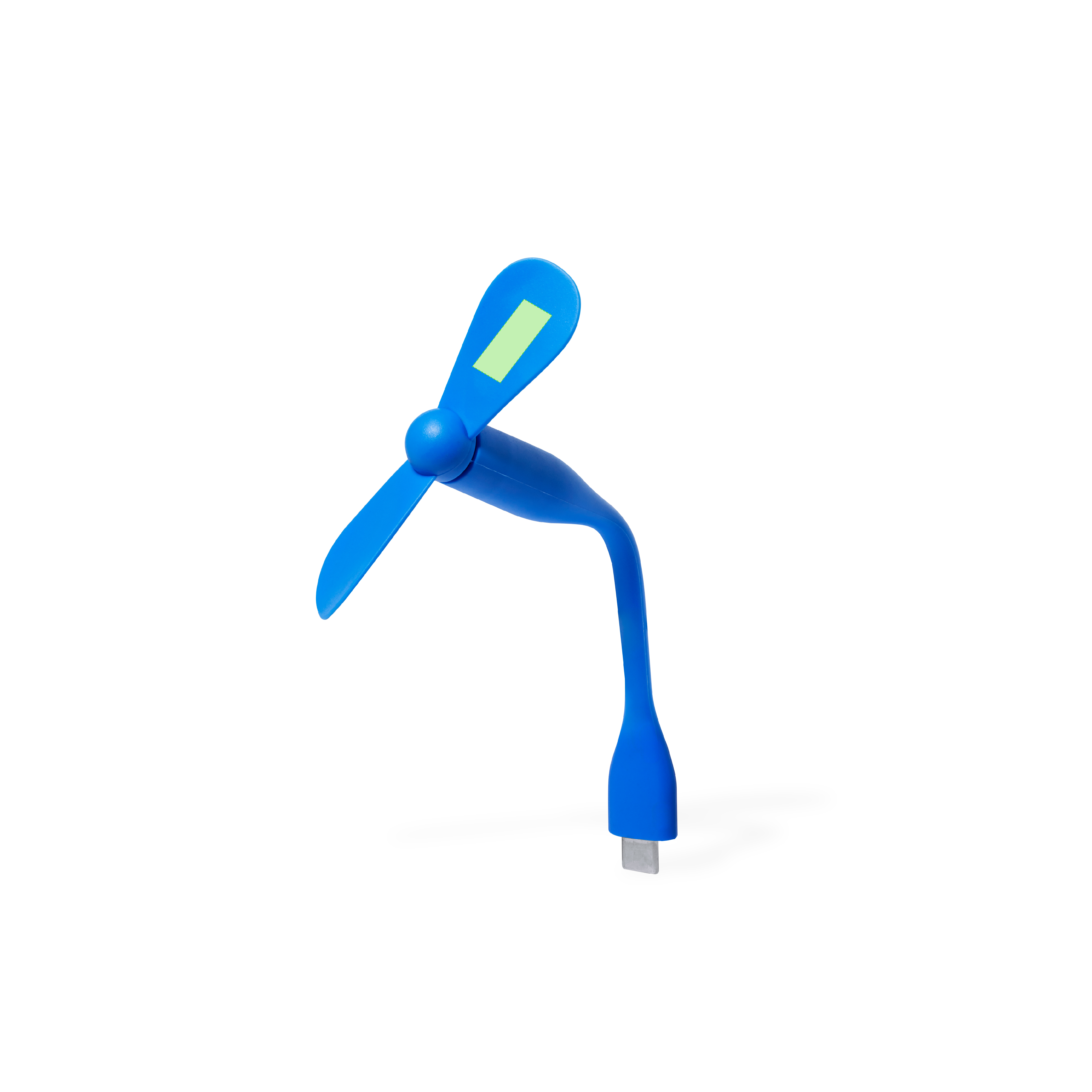 Mini ventilador flexible con conector USB Tipo-C