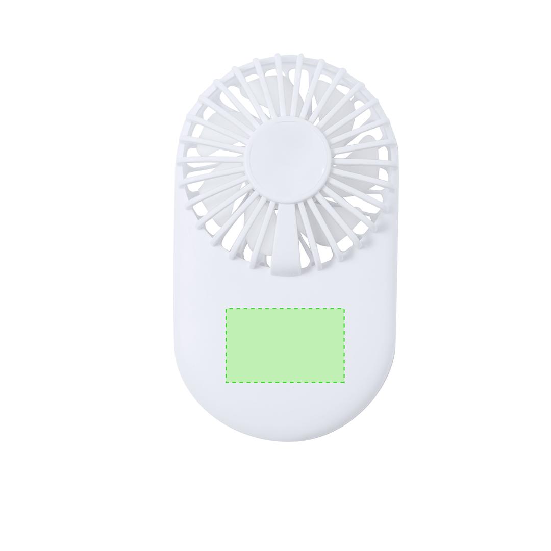 Ventilador de escritorio con batería recargable de 300 mAh y 3 velocidades