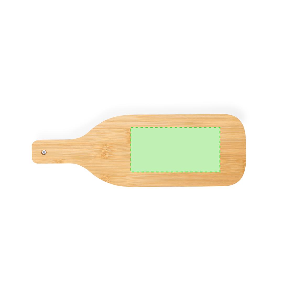 Set de vinos de bambú 4 accesorios soporte tallado en forma de botella de vino