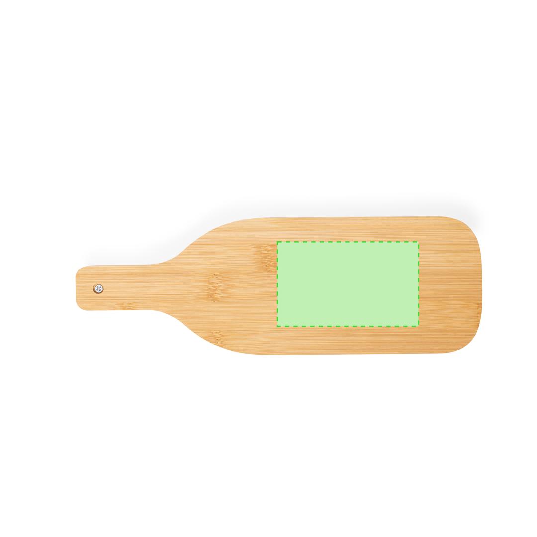 Set de vinos de bambú 4 accesorios soporte tallado en forma de botella de vino