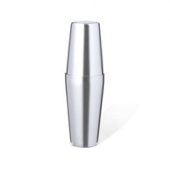 Coctelera de acero inoxidable 500 ml doble vaso encastrable sellado hermético