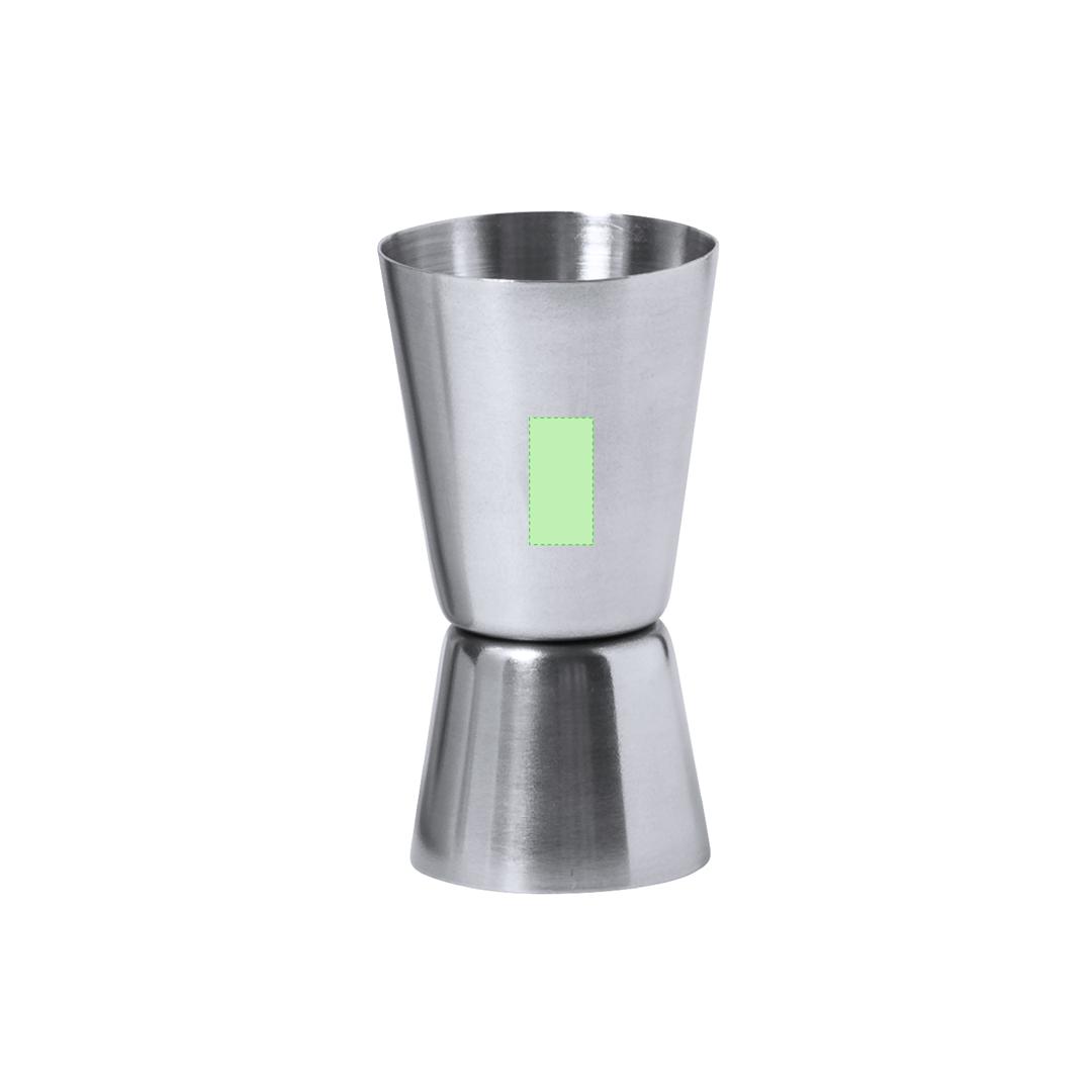 Set de cóctel profesional de bambú y acero inoxidable con coctelera 550 ml y 9 accesorios