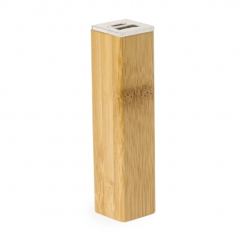 Powerbank de bambú/ caña de trigo/ abs de 2200 mAh