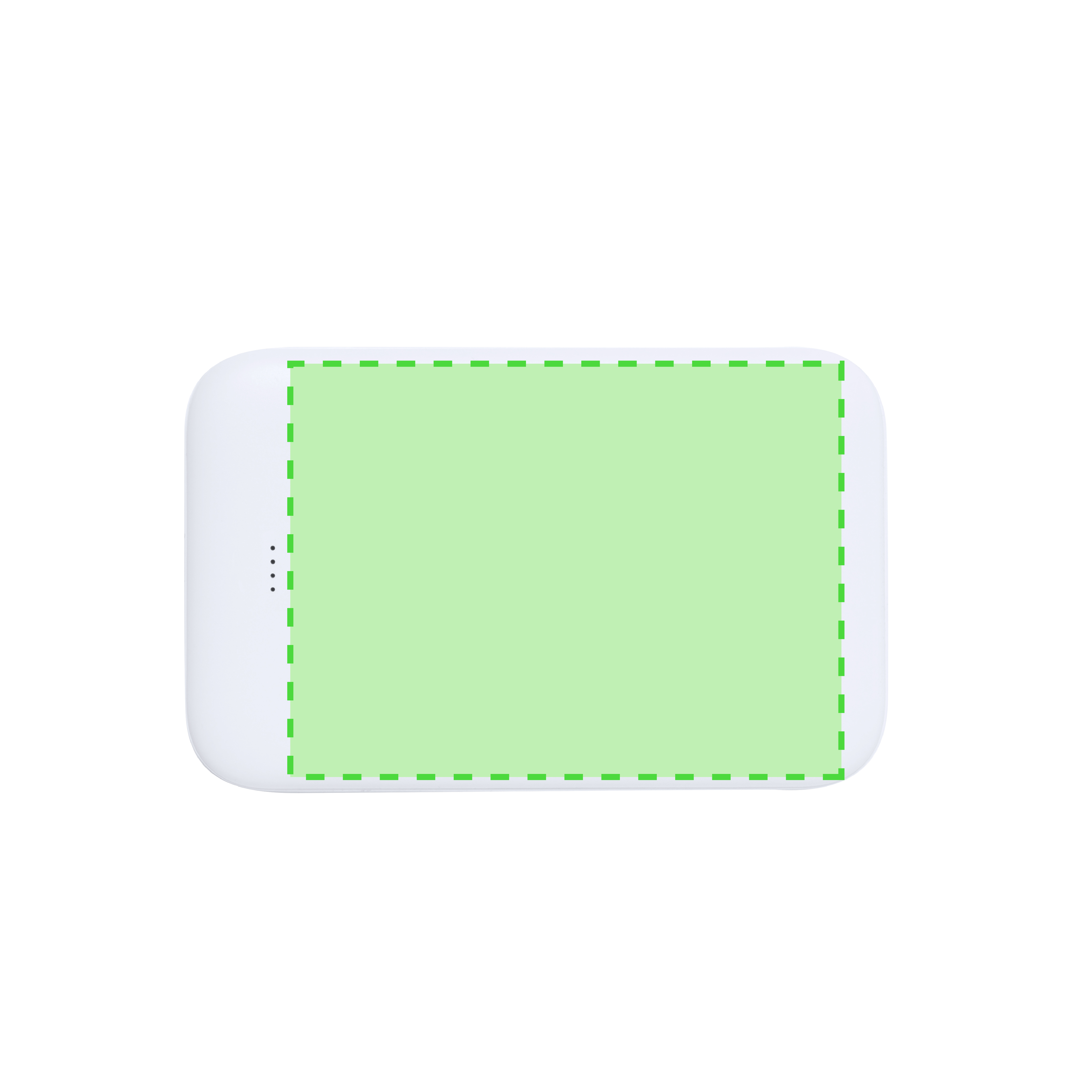 Powerbank de ABS Reciclado de 5000 mAh