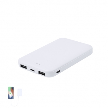 Powerbank de ABS Reciclado de 5000 mAh