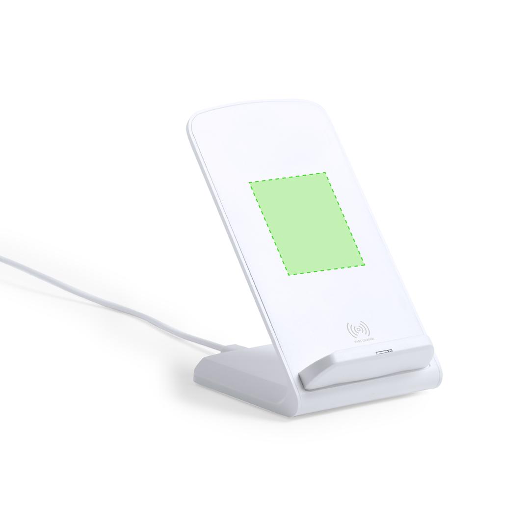 Cargador inalámbrico de ABS reciclado 15W eco