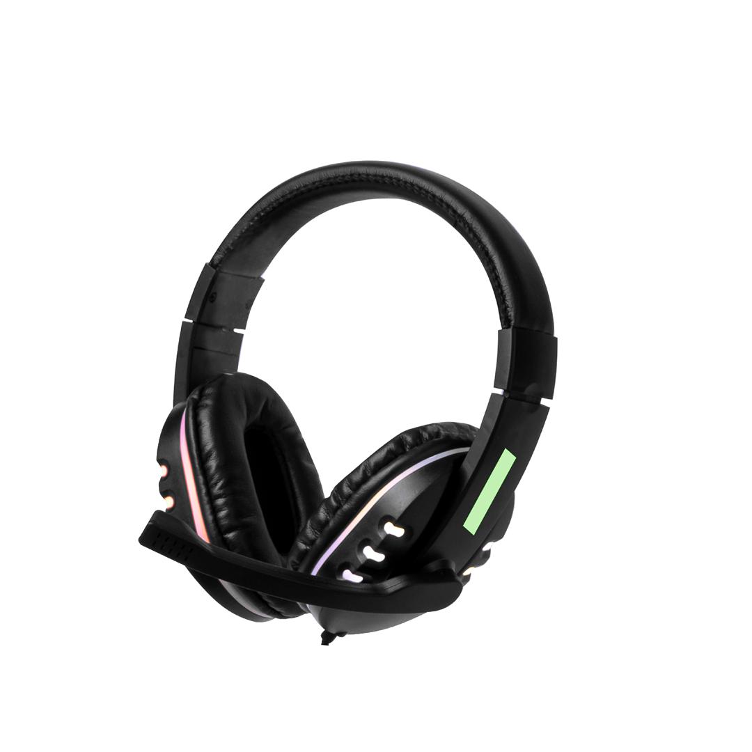Set Gamer completo con luces LED: auriculares, ratón, teclado y alfombrilla