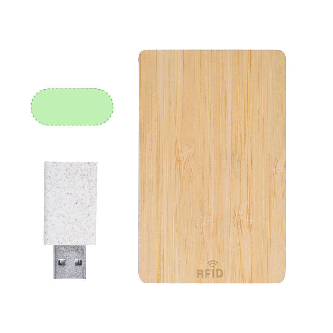 Set de ciberseguridad eco: protector RFID y tapa para webcam