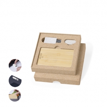 Set de ciberseguridad eco: protector RFID y tapa para webcam
