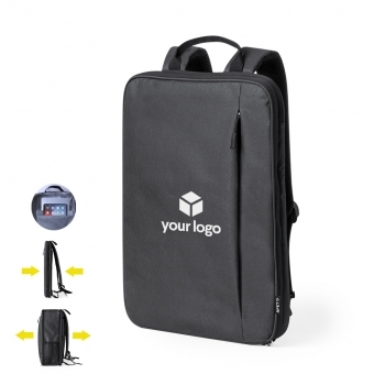 Mochila extensible de RPET 600D con portátil 15