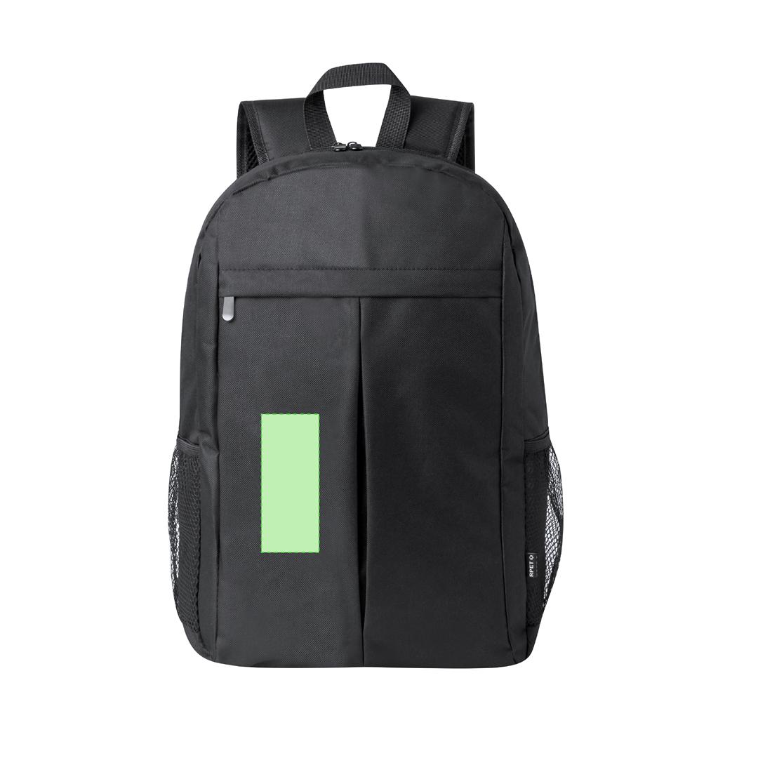 Mochila de RPET 600D transpirable con portátil 15