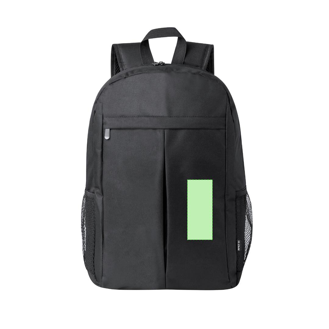 Mochila de RPET 600D transpirable con portátil 15