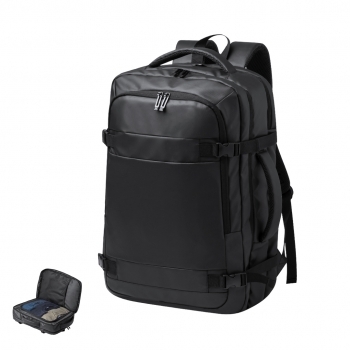 Mochila portadocumentos de polipiel PU con portátil 17