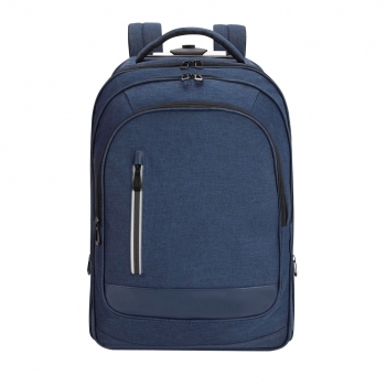 Mochila trolley de 2 ruedas de poliéster 300D con portátil 15
