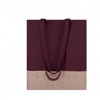 Bolsa de algodón natural 120 g/m² tote clásica 38×42 cm
