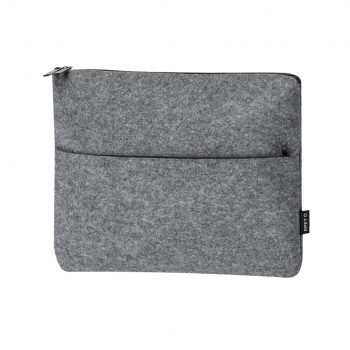 Funda para portátil de fieltro RPET reciclado de grosor medio