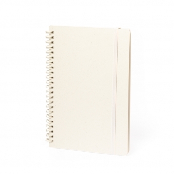 Libreta rígida de cartones de leche reciclados con 80 hojas