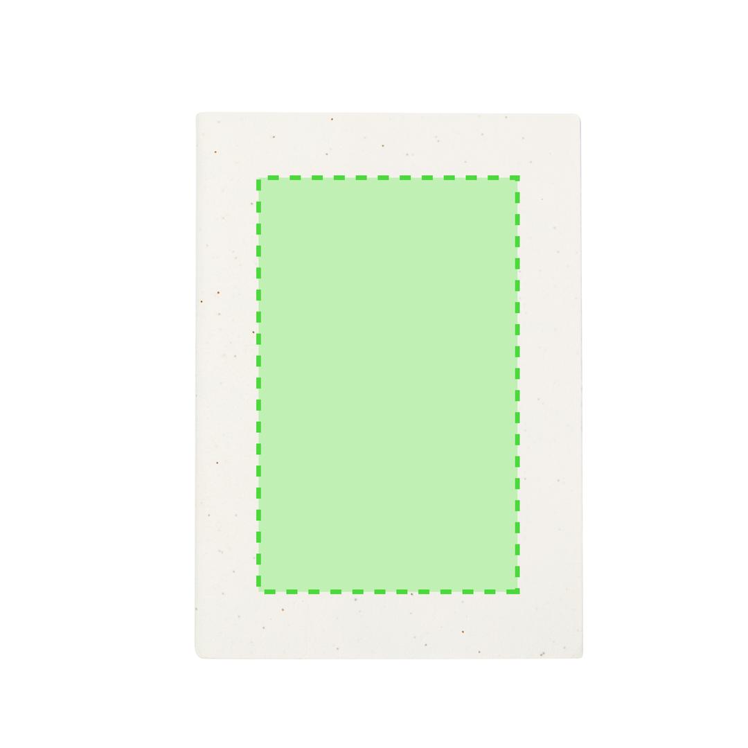 Libreta plantable de papel semilla con flores de petunia y 60 hojas