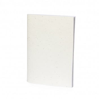 Libreta plantable de papel semilla con flores de petunia y 60 hojas