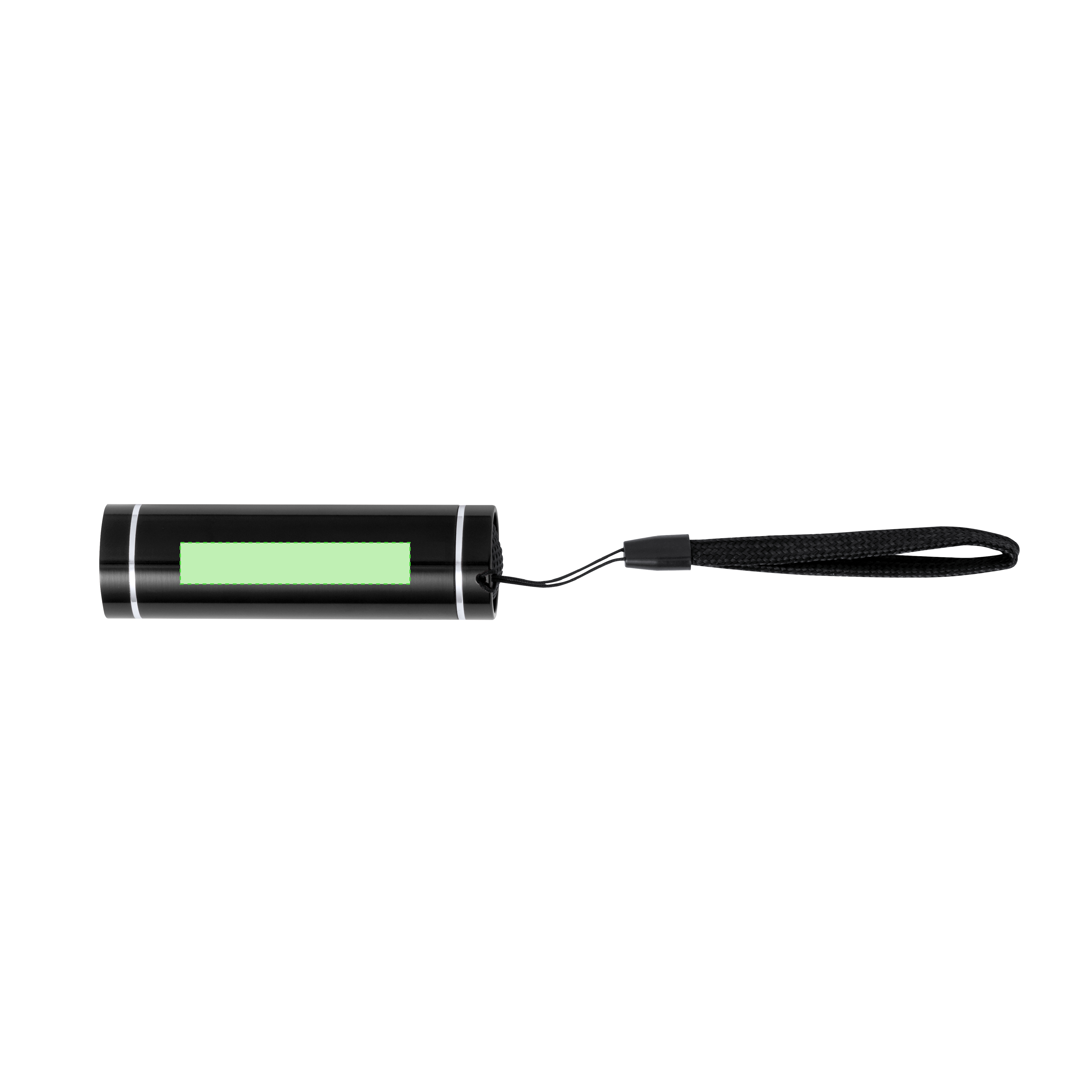Linterna de aluminio reciclado certificado 1 LED de alto poder 8,4 cm